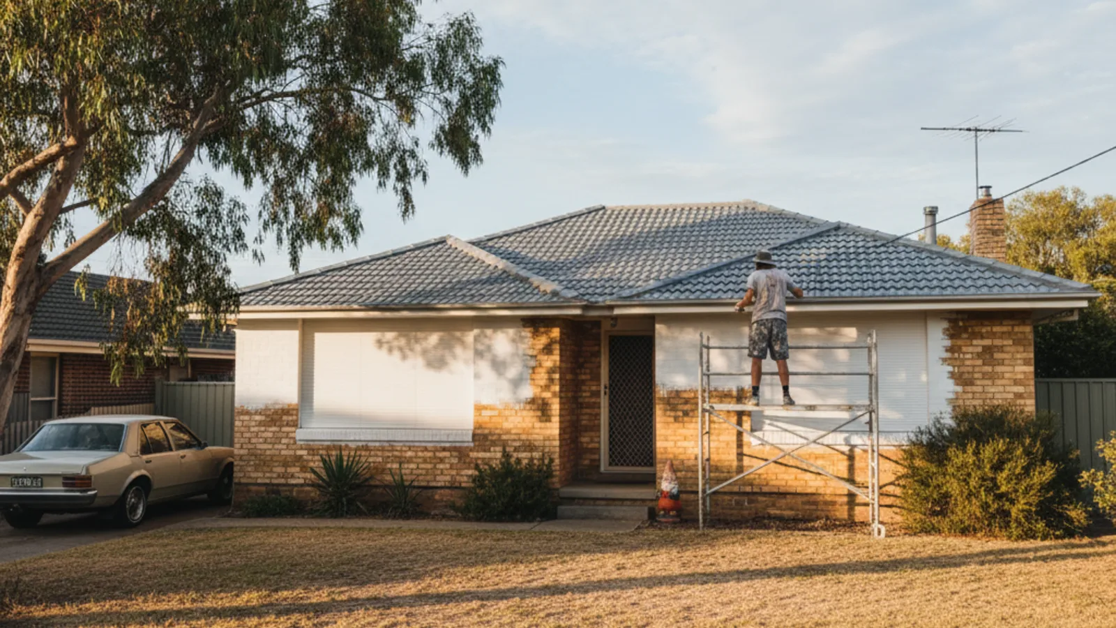 Recent painting work in Gosnells, Perth